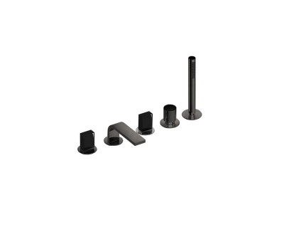 Смеситель для ванны Fantini Venezia In 29 P5 N565S Gun metal Смеситель для ванны Fantini Venezia In 29 P5 N565S Gun metal