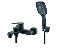 Смеситель для ванны Shevanik S6202H, черный