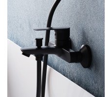 Смеситель для ванны и душа Dorff Prime New D4011022 Черный 
