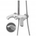 Душевая система Hansberge H5033W белый/хром Душевая система Hansberge H5033W белый/хром