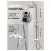 Душевая система Hansberge H5033W белый/хром Душевая система Hansberge H5033W белый/хром