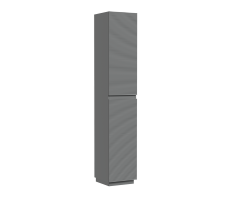 Шкаф-пенал напольный SANCOS Folk Floor, 350х350х1880 мм, цвет Ergraut soft, арт. PFL35FES Шкаф-пенал напольный SANCOS Folk Floor, 350х350х1880 мм, цвет Ergraut soft, арт. PFL35FES