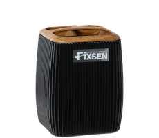 Стакан Fixsen BLACK WOOD FX-401-3 
