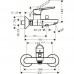 Смеситель для ванны Hansgrohe Logis E 71403000 хром 