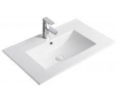 Раковина Gid 9070e 71102 встраиваемая сверху ,белая 