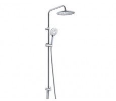 Душевая система WasserKRAFT Душевые системы A039 белый матовый/хром 