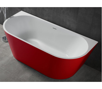Акриловая ванна 170х80 см ABBER AB9216-1.7R красный