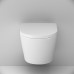 Унитаз подвесной FlashClean с сиденьем микролифт AM.PM Sense C741701SC Белый 