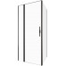 Душевой уголок Allen Brau Priority 90x100 3.31027.BBA + 3.31048.BBA черный браш 