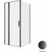 Душевой уголок Allen Brau Priority 90x100 3.31027.BBA + 3.31048.BBA черный браш 