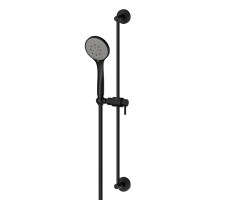 Душевой гарнитур Newform Delta Zero 72256.01.093 Черный матовый 