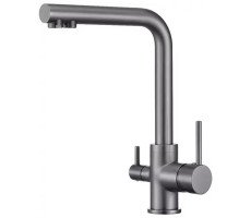 Смеситель для кухни Grocenberg GB40551BG, графит 