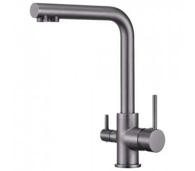 Смеситель для кухни Grocenberg GB40551BG, графит 