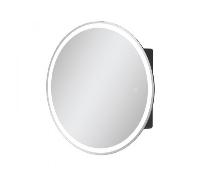 Зеркальный шкаф EQUIL Smile LED D700 подвесной графит софт 