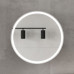 Зеркальный шкаф EQUIL Smile LED D700 подвесной графит софт 