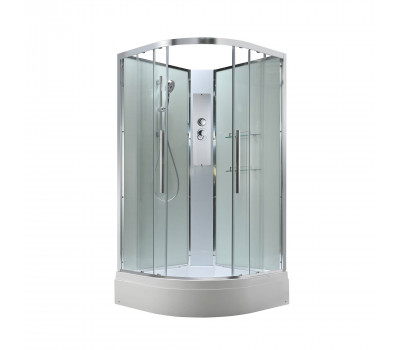 Душевая кабина AvaCan EM3090NT без крыши прозрачная Хром 