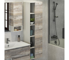 Шкаф-колонна Comforty Турин-45 дуб бежевый 