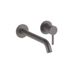 Смеситель для раковины Fantini Nostromo 50 P5 E811B Gun metal Смеситель для раковины Fantini Nostromo 50 P5 E811B Gun metal