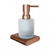 Дозатор жидкого мыла Knotlor LD101RB бронза матовый 