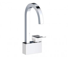 Смеситель для кухни WasserKRAFT Aller 1060 WHITE 1067W белый матовый/хром 