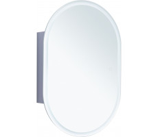 Зеркальный шкаф Aquanet Монте 60 белый, с LED подсветкой 00344788 