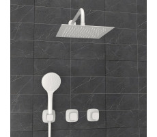 Душевая система WasserKRAFT Saale 9500 A9551.266.146.254.328.156.155 белый матовый 