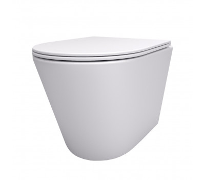Унитаз подвесной Maretti Florenza безободковый с микролифтом, FL10PBM97-844, белый Унитаз подвесной Maretti Florenza безободковый с микролифтом, FL10PBM97-844, белый