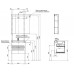 Тумба с раковиной Aquanet Алвита new 120 4 ящ. цв. антрацит 00306297 Тумба с раковиной Aquanet Алвита new 120 4 ящ. цв. антрацит 00306297
