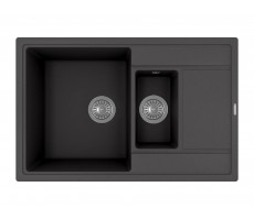 Кухонная мойка Florentina ЛИПСИ 20.250.D0780.302, антрацит 
