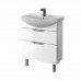Тумба под раковину подвесная/напольная Dreja Laguna Plus 75 см, белый
