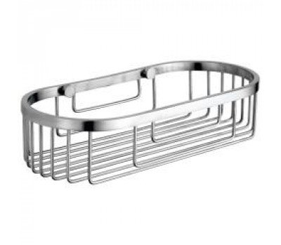 Мыльница в сеточку овальная 60х250х115 mm  NOFER 09064.S 