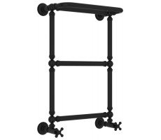 Полотенцесушитель Сунержа Ренессанс 1386 472*246*733 нижнее цвет-черный матовый 31-0281-6640 