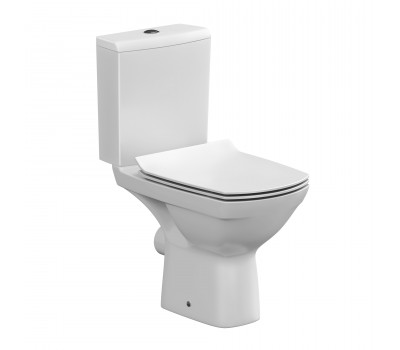 Унитаз компакт Cersanit CARINA Clean On 011 3/5 DPL EO slim S-KO-CAR011-3/5-COn-S-DL-w белый 