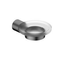 Мыльница с держателем ABBER Osten 316 AA185A8BGG оружейная сталь брашированная 