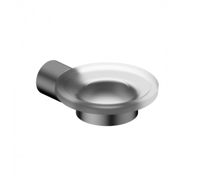 Мыльница с держателем ABBER Osten 316 AA185A8BGG оружейная сталь брашированная 