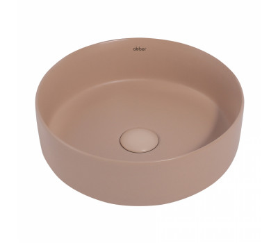 Раковина накладная ABBER  Bequem AC2108MBB бежевая матовая  Раковина накладная ABBER  Bequem AC2108MBB бежевая матовая
