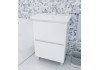 Тумба под раковину 1Marka New Aris 60Н 2я. Белый глянец