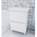 Тумба под раковину 1Marka New Aris 60Н 2я. Белый глянец