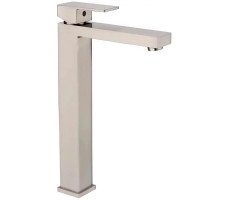 Смеситель для раковины высокий Grocenberg GB3008NK, никель 