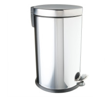 Ведро Fixsen с крышкой 12 л хром HoReCa FX-34024D 