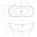 Акриловая ванна 180х80 ABBER AB9322 