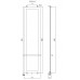 Полотенцесушитель электрический Allen Brau Infinity 180x44 с рейлингом 2.0, серебро браш 