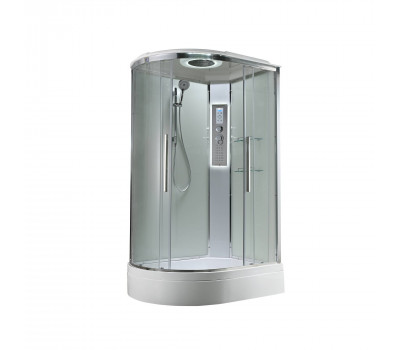 Душевая кабина AvaCan EM3812RLEDT прозрачная Хром 