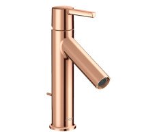 Смеситель для раковины Axor Starck 10007300 полированное красное золото 