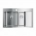 Мойка OMOIKIRI Akisame, размер 780*510*200, чаши-2 слева, цвет-нержавеющая сталь 4973062 