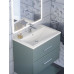 Раковина для ванной кварцевая Uperwood Foster Quartz 70х45,5х17,5 см, белая матовая, жасмин 291030032 Раковина для ванной кварцевая Uperwood Foster Quartz 70х45,5х17,5 см, белая матовая, жасмин 291030032