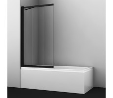 Стеклянные шторки WasserKRAFT Dill 61S 61S02-80WS Fixed черный матовый 