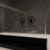 Стеклянные шторки WasserKRAFT Dill 61S 61S02-80WS Fixed черный матовый 