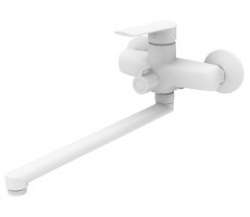 Смеситель Lagos White для ванны. изл. 300мм LG31W ESKO 