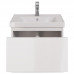 Тумба под раковину подвесная Dreja Perfecto 60 см, белый
